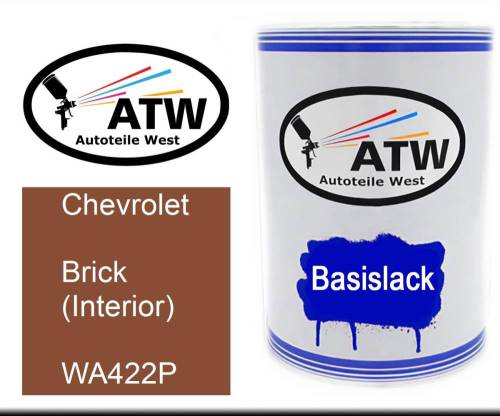 Chevrolet, Brick (Interior), WA422P: 500ml Lackdose, von ATW Autoteile West.